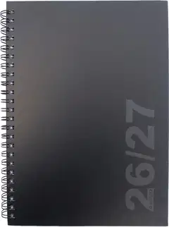 Ajasto pöytäkalenteri Simple A5, musta - 1