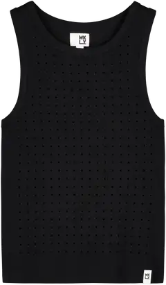 WKLY. naisten ribbitoppi 213W020121 - Black stones - 1