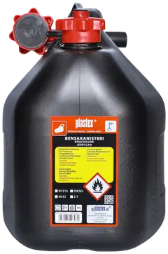 Plastex bensakanisteri 10L musta - 1