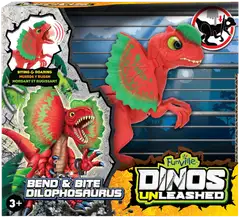 Dinos Unleashed Bend & Bite Dilophosaurus -dinosaurus - 1