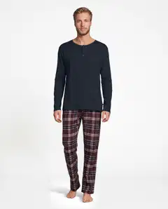 House miesten pyjama 191H382617 - BLUE / WINERED - 1