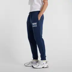 New Balance miesten collegehousut Sport Graphic - NB NAVY - 2