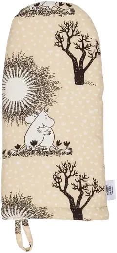 Moomin Arabia Muumi uunikinnas 15x34cm Rakkaus beige - 2