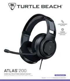 Turtle Beach Atlas 200 pelikuulokkeet - musta - 3