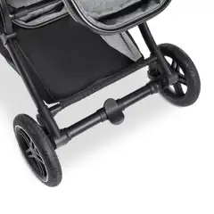 Hauck tuplarattaat Atlantic Twin harmaa - 18