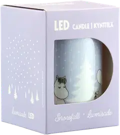 Muurla Led-kynttilä Muumi Lumisade 10 cm - 3