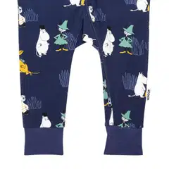 Muumi vauvojen pyjama Kuura 593411 - tummansininen - 2