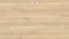 Parketti Tammi lankku Light White Country, harjattu, NaturaDur-mattalakattu - 1