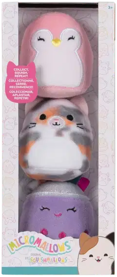 Micromalllows 6 cm pehmo 3 kpl S3 - 3