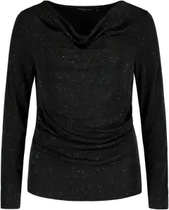 London Fog naisten glitterpusero 213H402521 - Jet Black - 1
