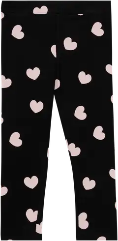 Ciraf lasten leggingsit sydän 25TC253302 - Black Aop - 1