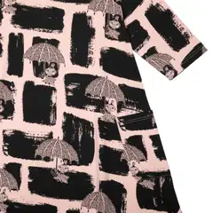 Muumi naisten mekko Jenni Kipakka 592233 - roosa - 3