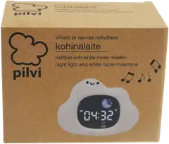 Pilvi yövalo ja kello ja kohinalaite - 9
