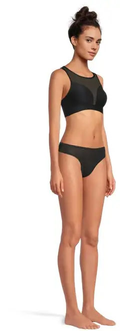 WKLY. naisten stringit 210W082665 - BLACK - 4