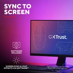 Trust Taustavalo näyttöön GXT 907 RGB - 9