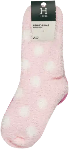 House lasten pehmosukat 234H362612 2-pack - pink - 2