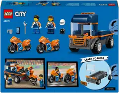 LEGO® City Great Vehicles 60491 Moottoripyörän kuljetusauto - 5