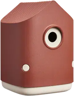 elho linnunpönttö cozy 18cmx18cmx k23cm punainen - 1