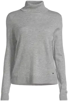 London Fog naisten merinovillapoolo 213L264005 - light grey - 2