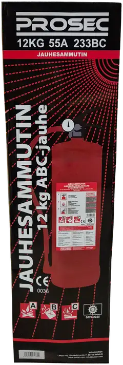 PROSEC jauhesammutin 12 KG  55A 233BC - 2