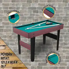 Blackwood biljardipöytä Junior 4' - 3