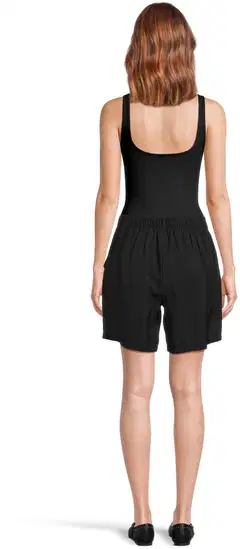 WKLY. naisten shortsit 222W160233 - BLACK - 3
