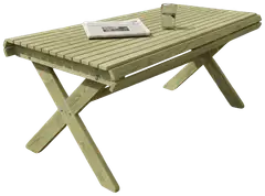 Tammiston Puu Pöytä Susanna 160cm kestopuu vihreä - 2