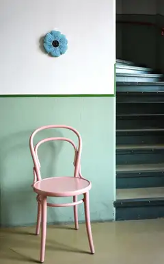 MUM’s LEINIKKI vaaleansininen designkukka-seinäkoriste - 3