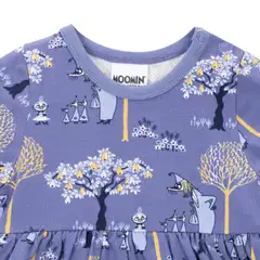 Muumi vauvojen bodymekko Vilijonkka 593333 - sininen - 3