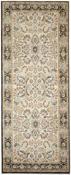 Jysmä matto Rustic 80x200 sininen - 1