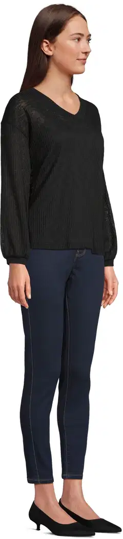 House naisten neulepusero 213H263304 - black - 4