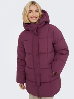 JDY naisten hupullinen puffer toppatakki Jdywonder - fig - 7