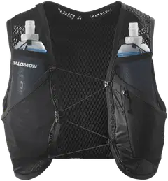 Salomon Active skin 4 set juoksuliivi - BLACK/METAL/ - 2