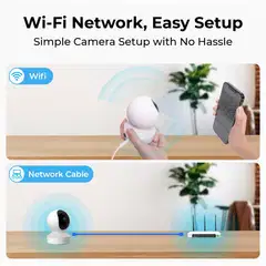 Reolink E1 (E320) Sisäkamera Wi-Fi Valkoinen - 6