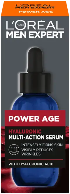 L'Oréal Paris Men Expert Power Age Hyaluronic Multi-Actions seerumi normaalille iholle 30ml - 2