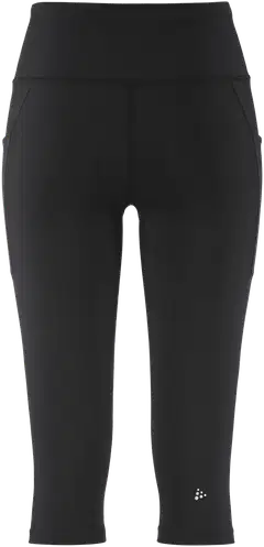 Craft naisten juoksucaprit adv essence - BLACK - 2