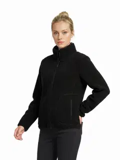 WKLY. naisten pileetakki 225W312664 - Black - 1