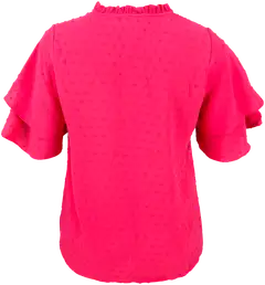 Now Curvy naisten perhoshihallinen kangaspusero 87097, D-mitoitus - pink - 2