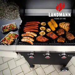 Landmann kaasugrilli Rexon 3.0 Sapphire Black - 5