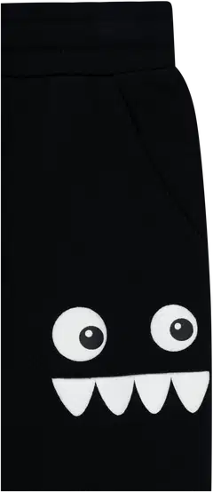 Ciraf lasten collegehousut monster 25PC263302 - black - 3