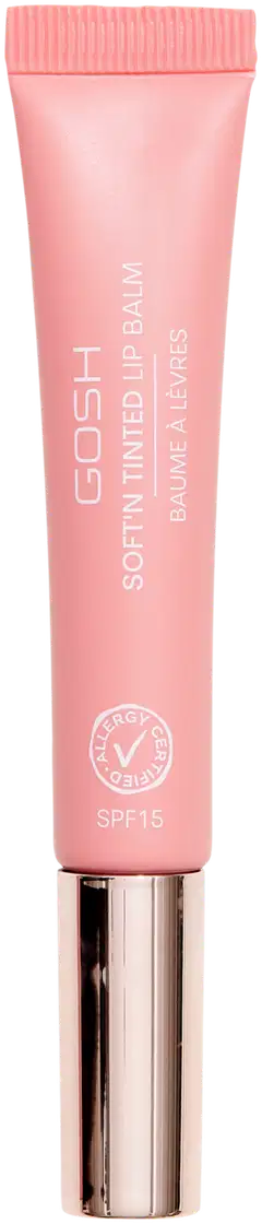 Gosh Soft`n Tinted Lip Balm 006 Berry  -huulikiilto 8ml - Nude - 1