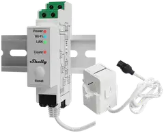 Shelly Pro 3EM 120A V2 - WiFi 3-vaiheinen energiamittari - 3