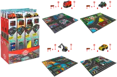 Dickie Toys Micro World Liikennematto ja ajoneuvo, lajitelma, 4 erilaista, myydään yksittäin - 1