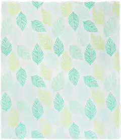 House suihkuverho Big leaves 180x200 cm, vihreä - 2