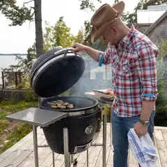 Kamado Sumo Signature Pro hiiligrilli - musta - 22