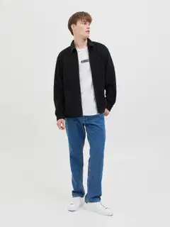 JJ REBEL miesten paitatakki Jrebdamon - Black - 4