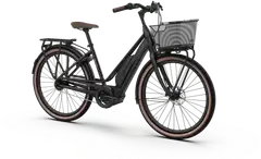 Helkama e-Aino 27,5" Kaupunkisähköpyörä 5-vaihdetta runko 52 cm musta - 2