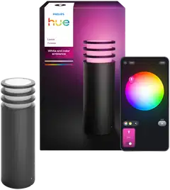 Philips Hue Lucca -pylväsvalaisin 8.1W 1000-20000K 1100LM anthracite - 1