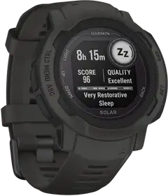 Garmin Instinct 2 solar multisport GPS kello, tummanharmaa - 6