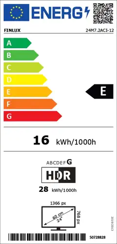 Finlux 24" HD Ready Android Smart LED TV 12V sekä 230V käyttöjännitteellä 24M7.2ACI-12 - 4